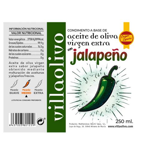 Flavoured Extra Virgin Olive Oil Jalapeño Gulfood 2025