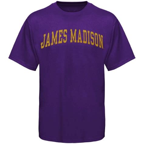 James Madison Dukes Purple Arch T Shirt