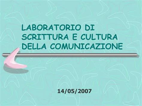 Ppt Laboratorio Di Scrittura E Cultura Della Comunicazione Powerpoint