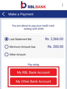 RBL Credit Card Payment How To Pay Bill Online And Offline 27 June 2021