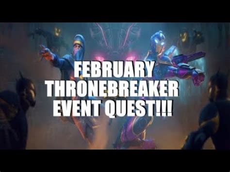 New Thronebreaker Event Quest Dust Ironheart First Look Youtube