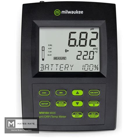 Milwaukee Mw Max Ph Orp Temp Bench Meter Pre Order Mates Rate