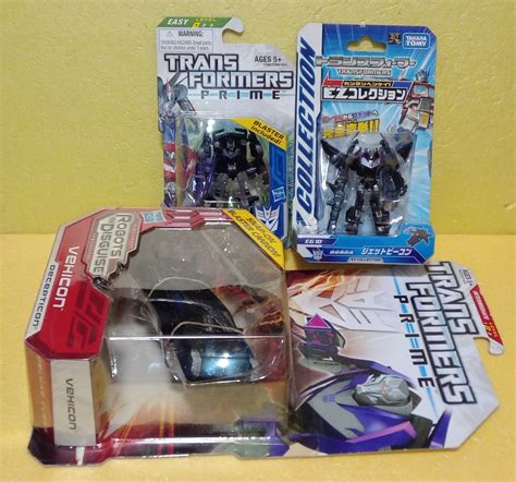 Vehicon Set Of Transformers Prime Beast Hunters Hasbro Takara