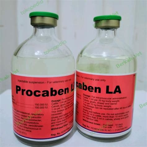 Jual Procaben La 100 Ml Pengganti Penstrep 400 Shopee Indonesia