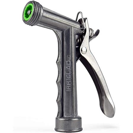 Amazon Gilmour Solid Metal Hose Spray Nozzle With Threaded Front