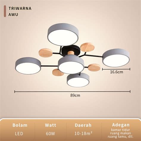 Jual Lampu Plafon Led Lampu Gantung Modern Nordik Lampu Plafon Ruang