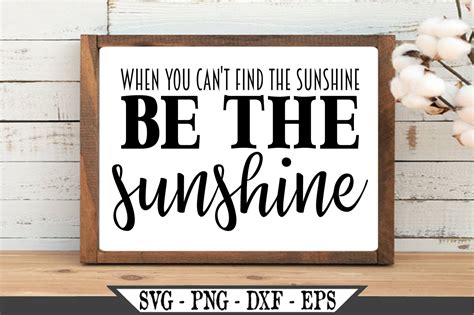 When You Can T Find The Sunshine Svg Graphic By Crafters Market Co