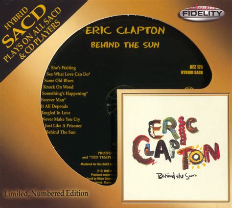 Eric Clapton Behind The Sun Audio Fidelity Sacd Iso