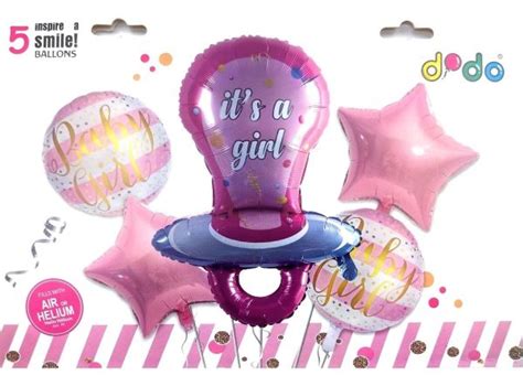 Globos Baby Shower Its A Girl Biberon Para Ni A