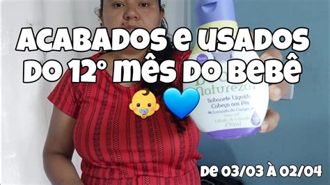 USADOS E ACABADOS DO 12 MÊS DO BEBÊ TUDO QUE KEVINN USOU YouTube