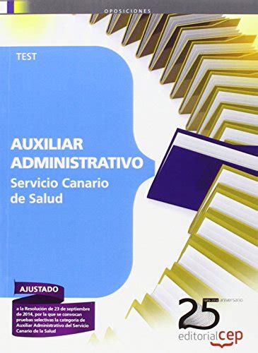 Auxiliar Administrativo Del Servicio Canario De Salud Test By S L