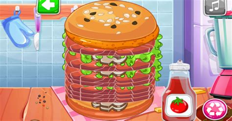 Biggest Burger Challenge - Play Online at GoGy Games