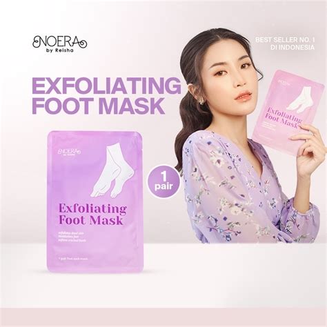 Jual Noera Exfoliating Foot Mask Masker Kaki Foot Peeling Mask