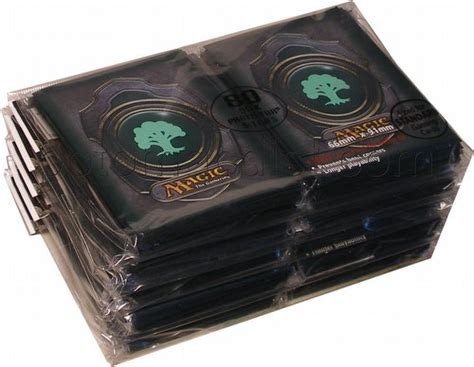 Ultra Pro Std Deck Prot Mana 3 Green 5 Packs Potomac Distribution