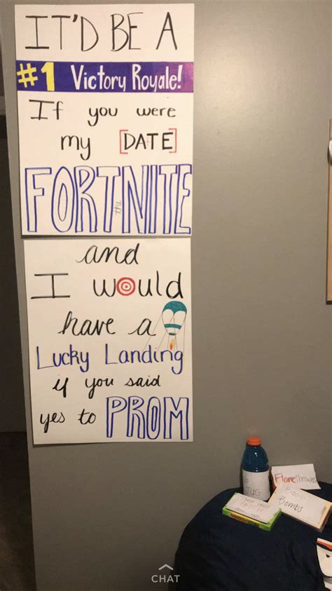 Fortnite Promposal Cute Prom Proposals Prom Proposal Promposal