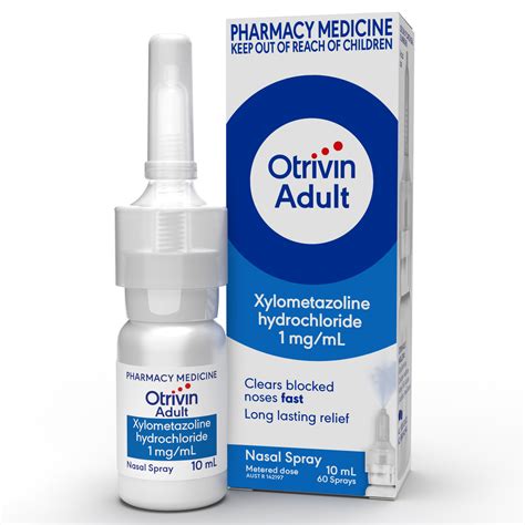 Otrivin Metered Dose Nasal Spray Adult 10mL