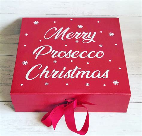 Prosecco Christmas gift Christmas gift box Prosecco | Etsy