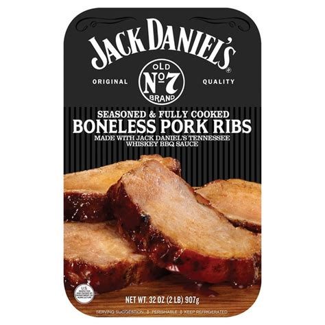 Jack Daniel S Seasoned And Fully Cooked Boneless Pork Ribs 32 Oz Delivery Or Pickup Near Me