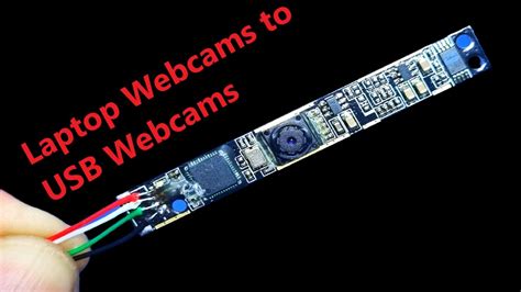 How To Convert Laptop Webcams To Usb Webcams Youtube