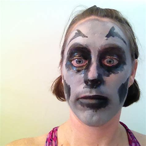 Zombie Makeup - Halloween - Burlesque Moms