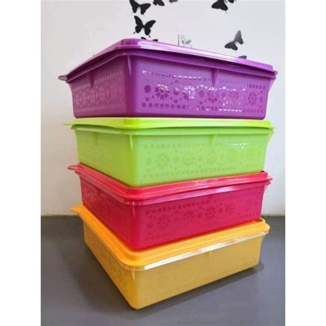 Tupperware Mosaic Keeper L Shopee Malaysia