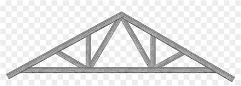 Download Bridge Clipart Truss Bridge Skillion Roof Truss Design Png