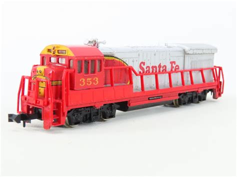 N Scale Bachmann 4683 Atsf Santa Fe Warbonnet Ge U36b Diesel