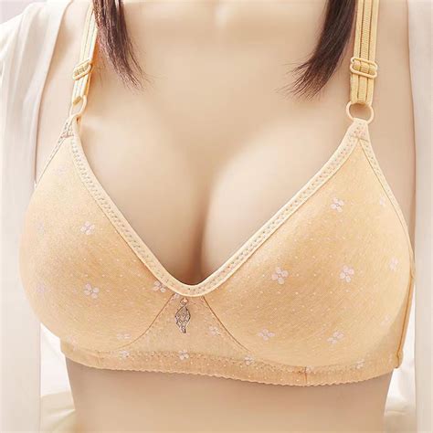 Munlar Wire Free Women S Bra High Support Khaki Push Up Lift Bra Full