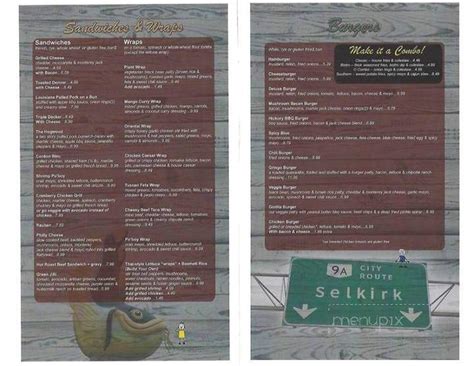 Menu Of Roxis Uptown Cafe In Selkirk Mb R1a