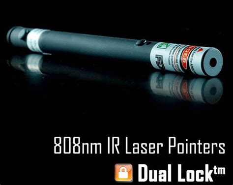 "Dual Lock™" 808nm Infrared Laser Pointer 50mW - 300mW