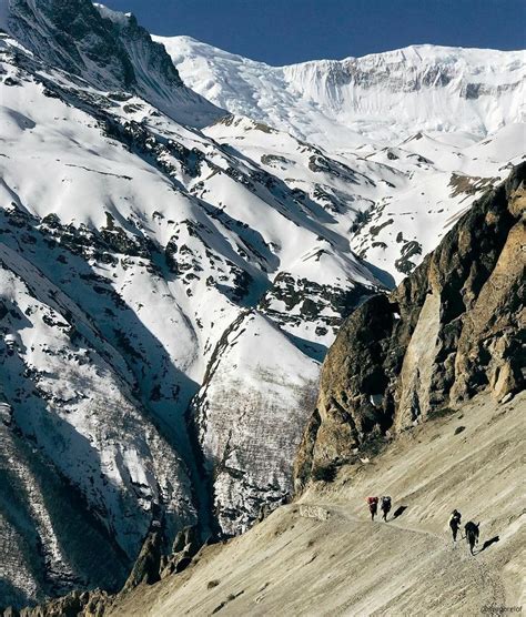 Landslide Trail On The Way To Tilicho Lake Rnepalimages