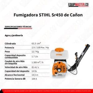 Fumigadora Stihl Sr De Ca On Equipmaster Co