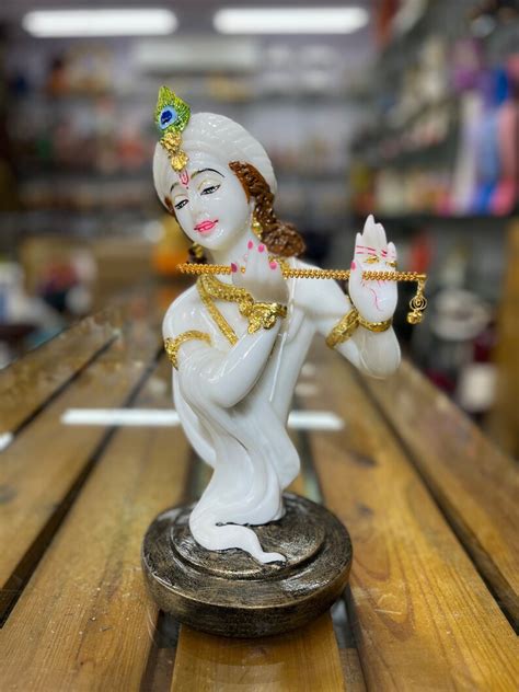 Morpankh Lord Krishna Sculpture Marble Lord Krishna Statue Idols