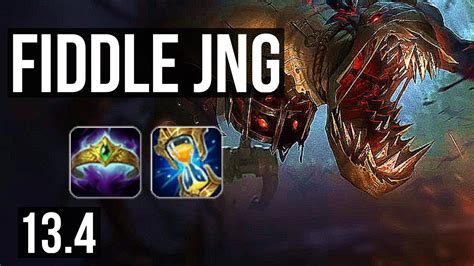 Fiddlesticks Vs Kha Zix Jng M Mastery Rank Fiddle Kr