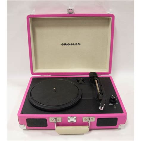 CROSLEY RECORD PLAYER PINK