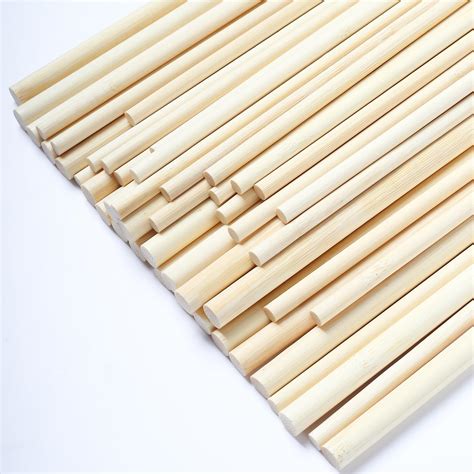 Amazon Pcs Dowel Rods Wood Sticks Wooden Dowel Rods X