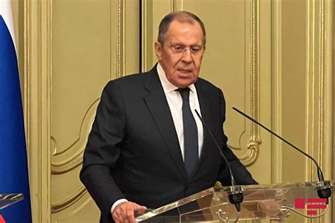 Lavrov Peace Agreement Between Baku And Yerevan To Be Signed On The