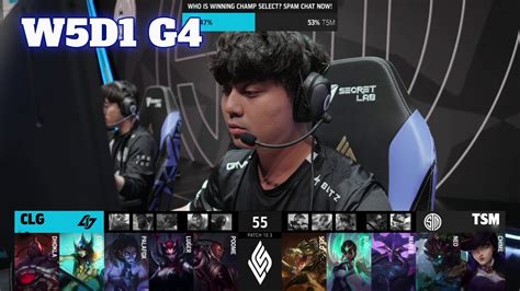 CLG Vs TSM Week 5 Day 1 S13 LCS Spring 2023 CLG Vs TSM W5D1 Full