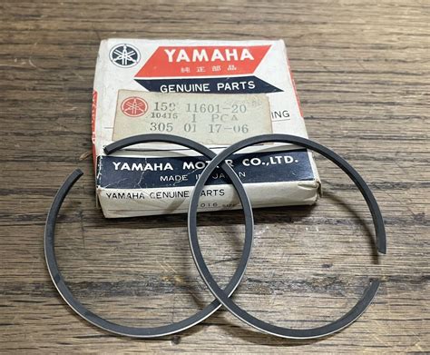 1965 1966 Yamaha YM1 Piston Ringset 50 MM 2nd Oversize 159 11601 20 EBay