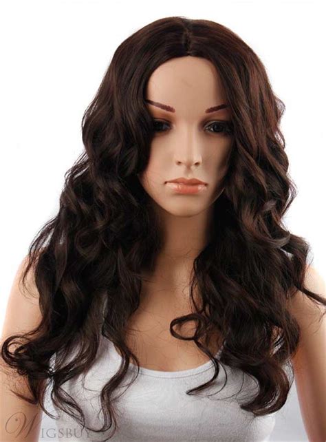 Aisi® Long Wavy Capless Synthetic Hair Wig 26 Inches