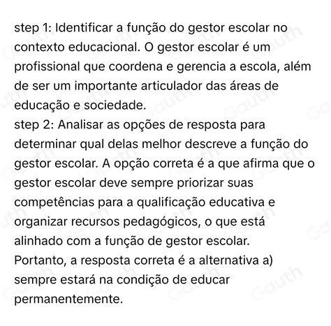 O Conhecimento Teórico É Fundamental Para Que Os Gestores Escolares - Solved: 10 No âmbito educacional, refletir sobre as ações é fundamental ...