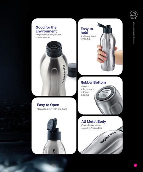 Stainless Steel Eco Bottle Ml Tupperware Plus