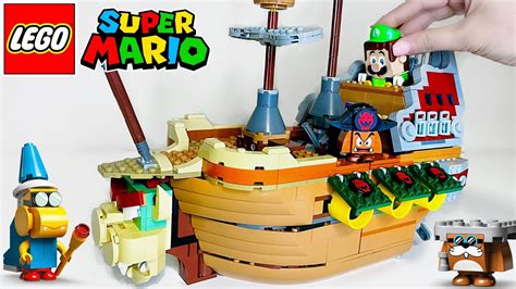 Best Lego Super Mario Set Bowser S Airship Review 71391 Brickhubs