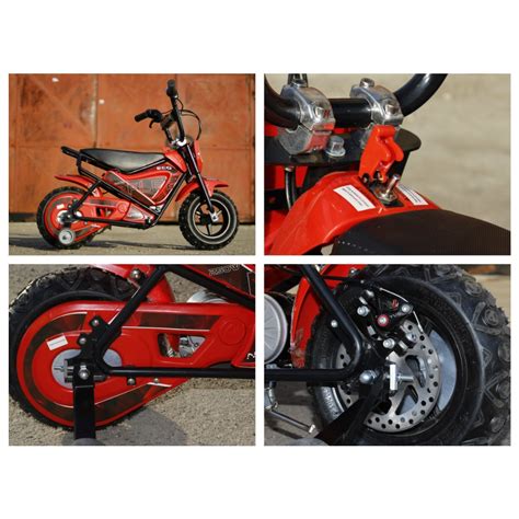 Motocicleta Electrica Pentru Copii Eco Flee W Cu Viteze Si Roti