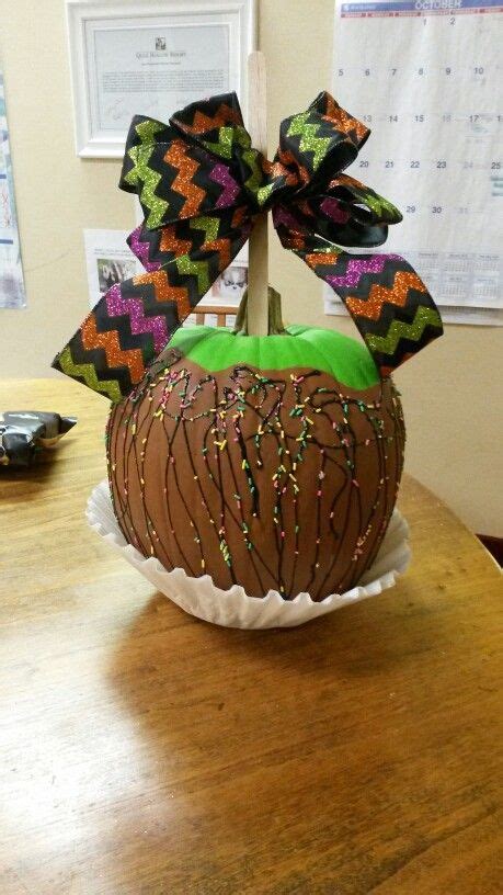 Caramel Apple For Our Pumpkin Contest What Does Everyone Think So