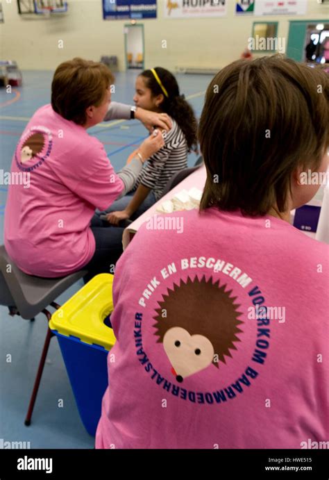 Vaccination Campaign Against Cervical Cancer Stock Photo Alamy