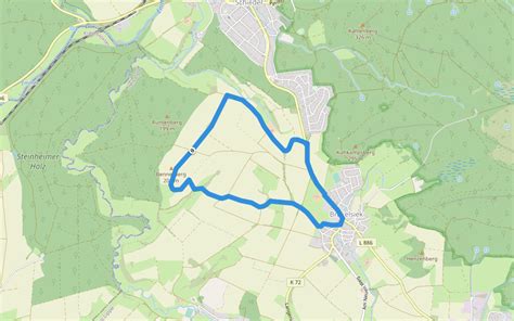 Circular Hiking Trail A1 Bennerberg Schieder Schwalenberg Nordrhein