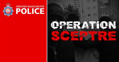 Greater Manchester Police Takes Part In National Knife Crime Initiative