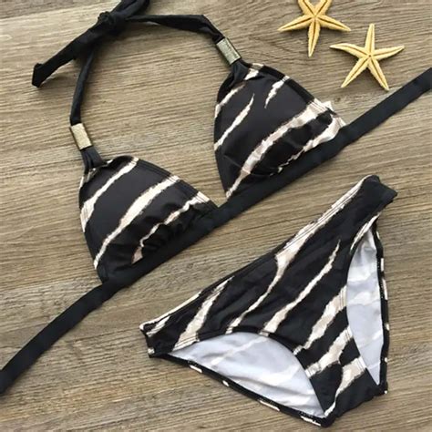 New Striped Bikinis Women Swimwear Women Sexy Swimsuit Bikini