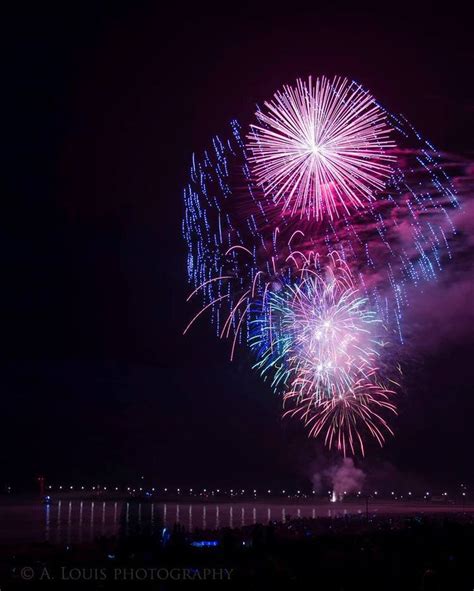 Light Up The Lake Fireworks Display In South Haven